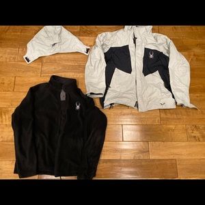 Spyder ski jacket with liner rn64902 ca52645